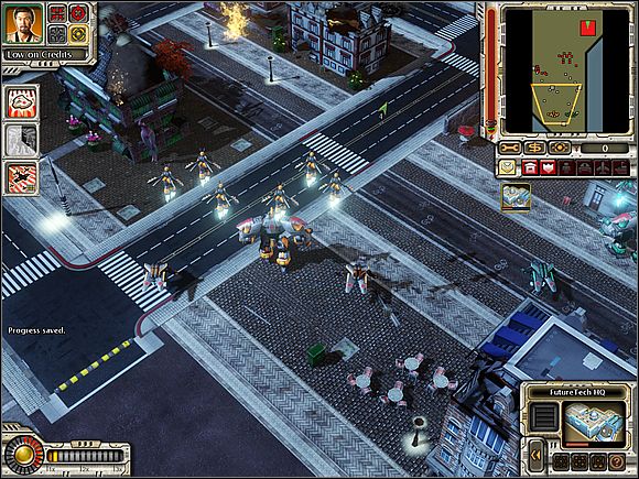 Send your Rocket Angels over the water to the south-east corner of the map - Empire of The Rising Sun - Amsterdam - part 2 - Empire of The Rising Sun - Command & Conquer: Red Alert 3 - Game Guide and Walkthrough