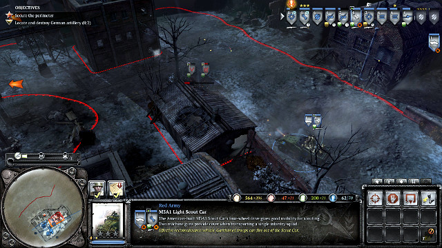 The point to the North is a harder nut to crack, with soldiers hidden in the nearby buildings - Mission 05 - Stalingrad - The Campaign Mode - Company of Heroes 2 - Game Guide and Walkthrough