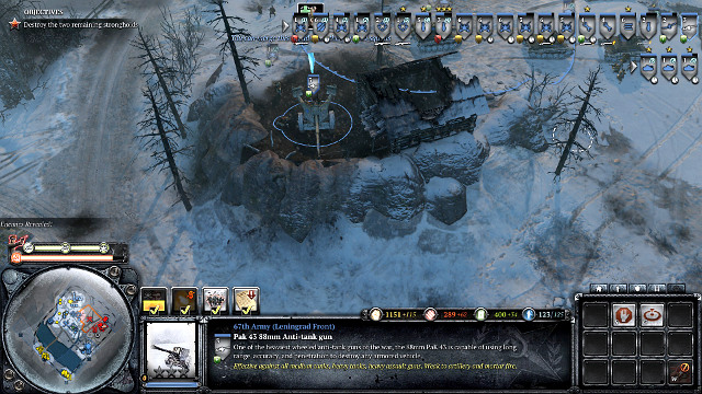 PaK 43 is one of the best AT weapons - Mission 07 - Land Bridge to Leningrad - The Campaign Mode - Company of Heroes 2 - Game Guide and Walkthrough