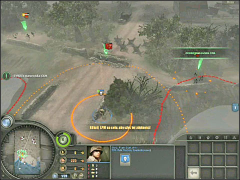 You will receive a new task - clear the road of the German anti-tank guns - Campaign 