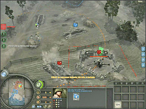 Once you deal with the last German howitzers you will receive a new task: clear the Grey castle which is located in the north-east corner of the map - Campaign 