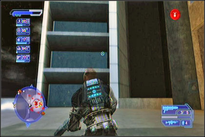 You'll get to the room with few circles on the walls - Colonel Axton Cowell - Shai-Gen - Crackdown - Game Guide and Walkthrough