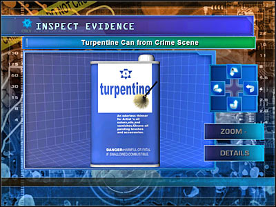 1 - Case 1 - Crime Scene - Case 1 - Burning for You - Crime Scene Investigation: Hard Evidence - Game Guide and Walkthrough