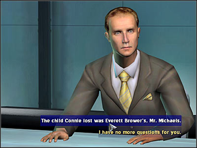 Obviously you will have to talk to Everett Brower - Case 2 - part 6 - Case 2 - Double Down - Crime Scene Investigation: Hard Evidence - Game Guide and Walkthrough