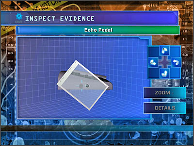 You will also find a microphone here (screen) - Case 3 - Crime Scene - part 2 - Case 3 - Shock Rock - Crime Scene Investigation: Hard Evidence - Game Guide and Walkthrough