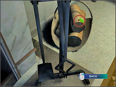 Now you will have to turn the camera to your right, so you'll be able to see the stairs - Case 4 - Crime scene - part 1 - Case 4 - In Your Eyes - Crime Scene Investigation: Hard Evidence - Game Guide and Walkthrough