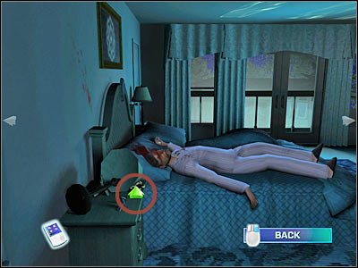 Click on the body of the killed surgeon - Case 4 - Crime scene - part 2 - Case 4 - In Your Eyes - Crime Scene Investigation: Hard Evidence - Game Guide and Walkthrough