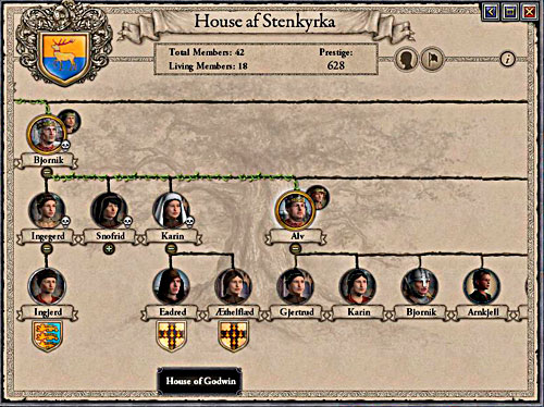 If a man decided on the matrylinear wedding, his children will belong to the wifes House. - Basics - House - Crusader Kings II - Game Guide and Walkthrough