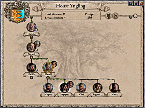 Son of Ingegerd and her husband (player) will inherit the throne after murdering Magnus, Olaf and Haralda. - Succession - House - Crusader Kings II - Game Guide and Walkthrough