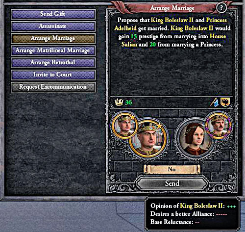 If the girl is stubborn, nothing helps. - Problem? - House - Crusader Kings II - Game Guide and Walkthrough