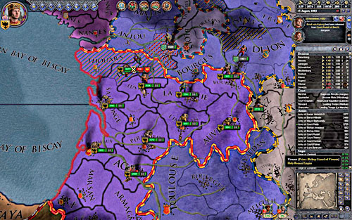 Its important to occupy all enemys territory quickly. - Military campaigns - Military - Crusader Kings II - Game Guide and Walkthrough