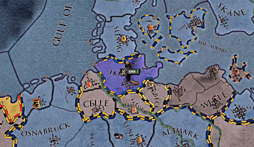 Inconsiderate assassination made that the Danish Holstein get into French hands. - Assassination - Diplomacy - Crusader Kings II - Game Guide and Walkthrough