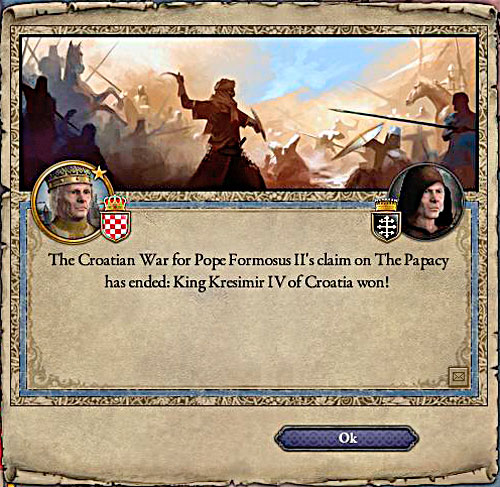 Wars with the popes are fought alone. Catholic rulers will then fear excommunication and they'll disregard an alliance with the player. - Antipope - Religion - Crusader Kings II - Game Guide and Walkthrough