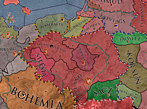 Maybe this time Greater Poland will unify the kingdom? - Duke - Riding on a Top - Crusader Kings II - Game Guide and Walkthrough