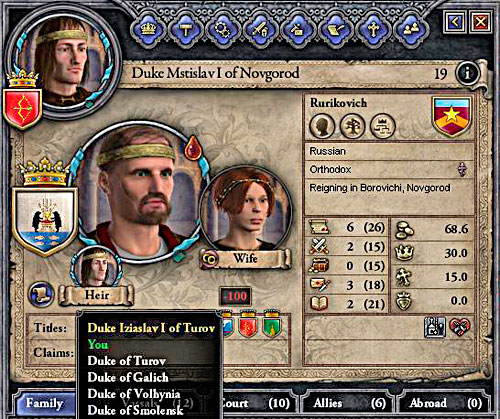 If you can take over sons lands, why not to do so? - Duke - Riding on a Top - Crusader Kings II - Game Guide and Walkthrough