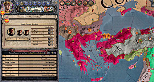 Vassals will be against even if the new regulations will work for them. - The Third Crusade - Official scenarios - Crusader Kings II - Game Guide and Walkthrough