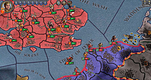 French expect invasion. Smash them! - The Hundred Years War - Official scenarios - Crusader Kings II - Game Guide and Walkthrough