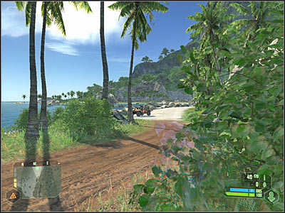 I'd strongly recommend using one of these vehicles to your advantage, however make sure that the boat has left this area - Mission 1 - part 5 - Mission 1 - Contact - Crysis - Game Guide and Walkthrough