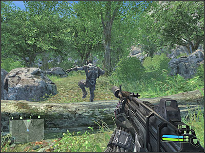 2 - Mission 1 - part 7 - Mission 1 - Contact - Crysis - Game Guide and Walkthrough