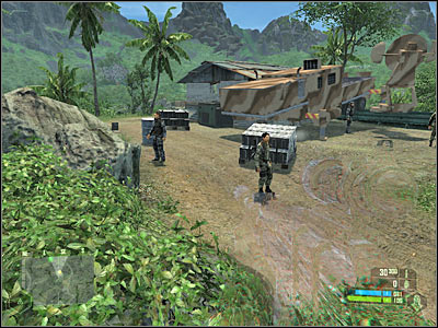 Now you should move on to your left - Mission 2 - part 3 - Mission 2 - Recovery - Crysis - Game Guide and Walkthrough