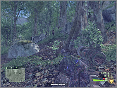 You should be able to get closer to a waterfall - Mission 2 - part 7 - Mission 2 - Recovery - Crysis - Game Guide and Walkthrough
