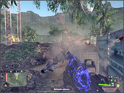 Now you should consider taking out the second sniper - Mission 3 - part 3 - Mission 3 - Relic - Crysis - Game Guide and Walkthrough