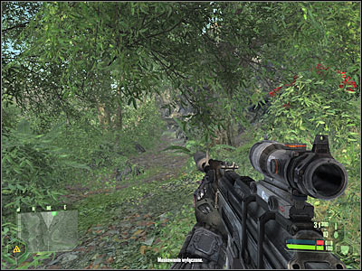 Reaching the base should only take you a few seconds - Mission 3 - part 3 - Mission 3 - Relic - Crysis - Game Guide and Walkthrough