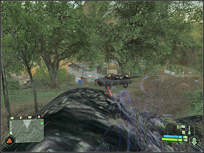 It would be a good idea to exit the truck - Mission 3 - part 4 - Mission 3 - Relic - Crysis - Game Guide and Walkthrough