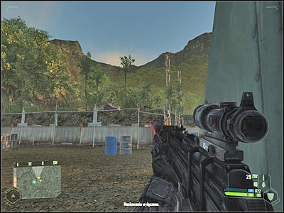 Once you've secured this area, head on to a nearby tent (screen) - Mission 3 - part 5 - Mission 3 - Relic - Crysis - Game Guide and Walkthrough