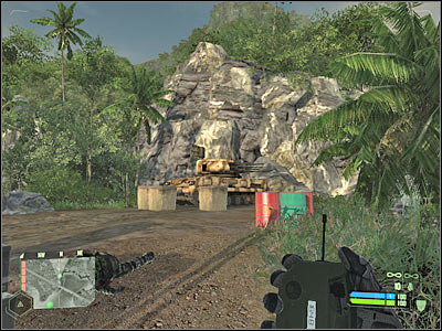 An enemy gunship should appear near a destroyed AA gun - Mission 4 - part 3 - Mission 4 - Assault - Crysis - Game Guide and Walkthrough