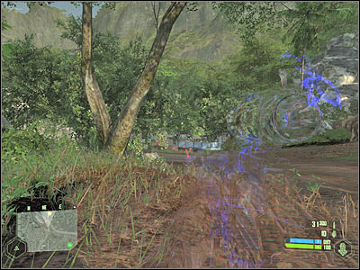 Now you will have to approach the southern section of this small encampment (screen) - Mission 4 - part 5 - Mission 4 - Assault - Crysis - Game Guide and Walkthrough