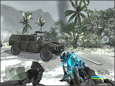 As you've probably suspected, your main objective here will be to defend the humvee against alien attacks - Mission 9 - part 2 - Mission 9 - Exodus - Crysis - Game Guide and Walkthrough