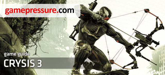 The Crysis 3 game guide contains a thorough description of how to beat the campaign mode, alongside with the additional mission objectives - Crysis 3 - Game Guide and Walkthrough