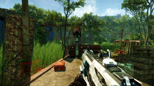 Walk over to the station's other end and climb up the stairs - Deactivate the source of interference - Welcome to the Jungle - Crysis 3 - Game Guide and Walkthrough