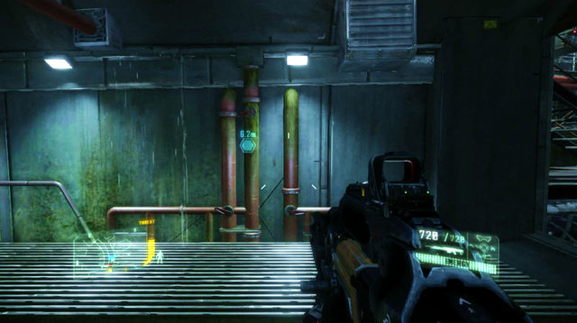After you leave, jump into water and set explosives in the designated area - Destroy the dam - The Root of All Evil - Crysis 3 - Game Guide and Walkthrough