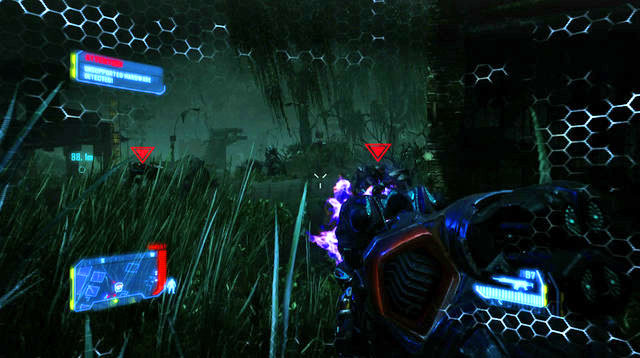 In the area below, you will encounter a new enemy type - Reach Ceph Mindcarrier - Safeties Off - Crysis 3 - Game Guide and Walkthrough