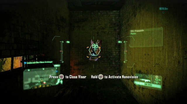 After you reach the location with the CELL soldiers fighting Ceph, enter the first building to the left, where the CELL soldiers used to be - Red Star Rising - CELL intel data and posters - Crysis 3 - Game Guide and Walkthrough