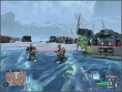 1 - Taking the hovercraft - Mission 3: Adapt or Perish - Crysis Warhead - Game Guide and Walkthrough