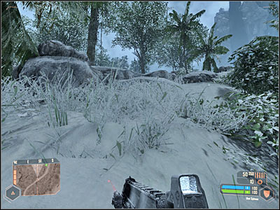 You must get to the designated area of the map in order to complete this particular mission objective - Teaming up with Eagle squad - Mission 3: Adapt or Perish - Crysis Warhead - Game Guide and Walkthrough
