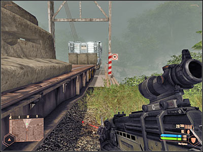 1 - Staying near the train #3 - Mission 6: From Hell's Heart - Crysis Warhead - Game Guide and Walkthrough