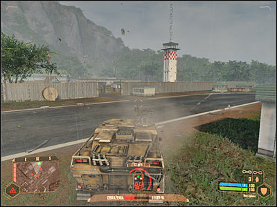 I would strongly recommend slowing down here, especially since you won't have to worry about encountering enemy tanks anymore - Acquiring connection with the plane - Mission 7: All the Fury - Crysis Warhead - Game Guide and Walkthrough