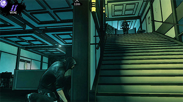 Stairs leading to the second floor - Harding Museum - pavilion - Chapter 1 - DARK - Game Guide and Walkthrough