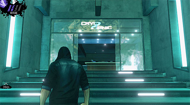 Last available entrance - Cryogenic - lobby (before hunters arrival) - Chapter 5 - DARK - Game Guide and Walkthrough