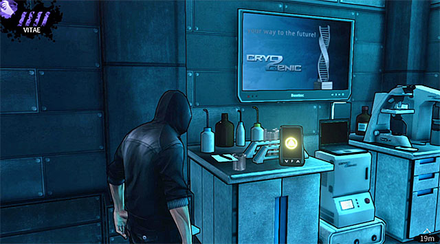 You may now enter a room filled with cryo chambers - Cryogenic - laboratory - Chapter 5 - DARK - Game Guide and Walkthrough