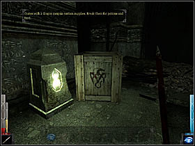 The box with sign of dragon - Prologue #2 - Prologue - Dark Messiah of Might and Magic - Game Guide and Walkthrough