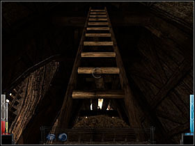 Climb up the ladder, fast! - The Gate of Stonehelm #1 - Chapter 1: The Gate of Stonehelm - Dark Messiah of Might and Magic - Game Guide and Walkthrough