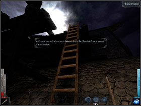 Climb up the ladder. - The Gleam of a Cold Knife #6 - Chapter 2: The Gleam of a Cold Knife - Dark Messiah of Might and Magic - Game Guide and Walkthrough