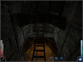 Climb up the ladder. - Dead Man's Trail #3 - Chapter 3: Dead Man's Trail - Dark Messiah of Might and Magic - Game Guide and Walkthrough