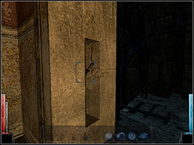 The lift's lever - The Temple of the Spider #7 - Chapter 5: The Temple of the Spider - Dark Messiah of Might and Magic - Game Guide and Walkthrough
