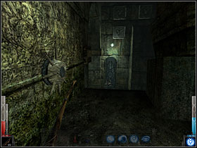 The lever, which color is like the wall's color? Adroitly. - The Altar of the Skull #3 - Chapter 6: The Altar of the Skull - Dark Messiah of Might and Magic - Game Guide and Walkthrough